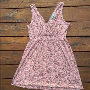 Floral Pink Mini Dress